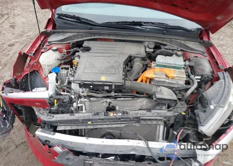 2020 Hyundai Ioniq Hybrid Blue из США, поврежденный, VIN KMHC65LC5LU228888